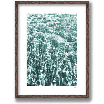 Clear Water in an oak frame