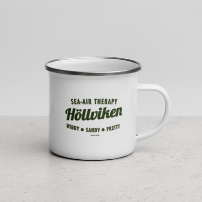 Emaljmugg Höllviken emaljmugg från Byron Objects
