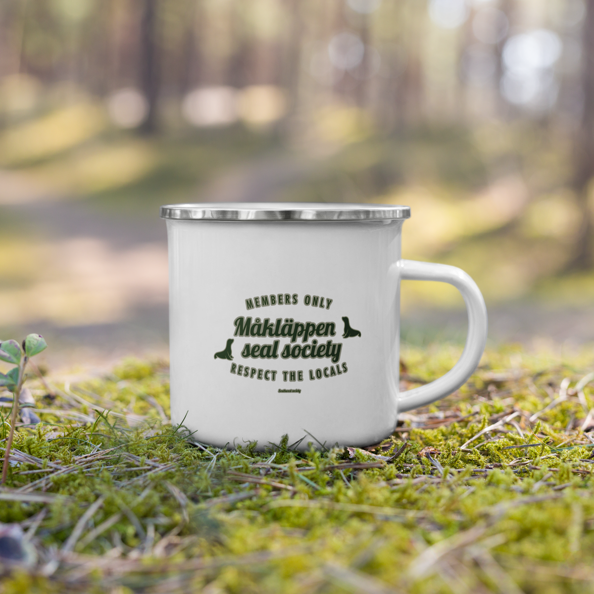 Emaljmugg Måkläppen emaljmugg från Byron Objects produktbild 2