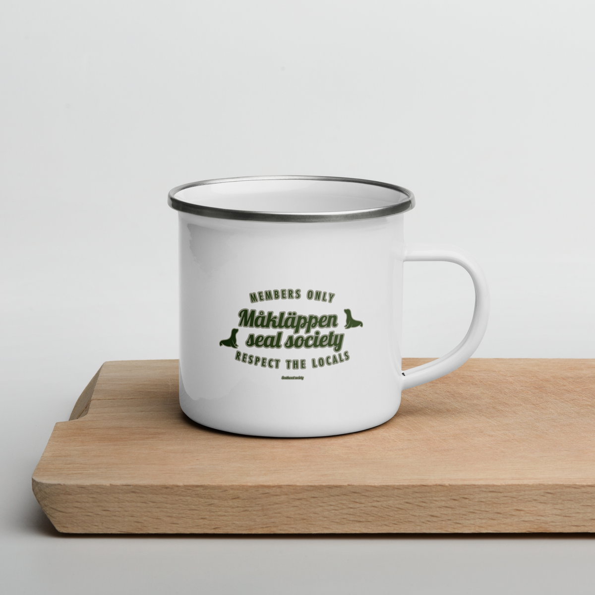 Emaljmugg Måkläppen emaljmugg från Byron Objects produktbild 3