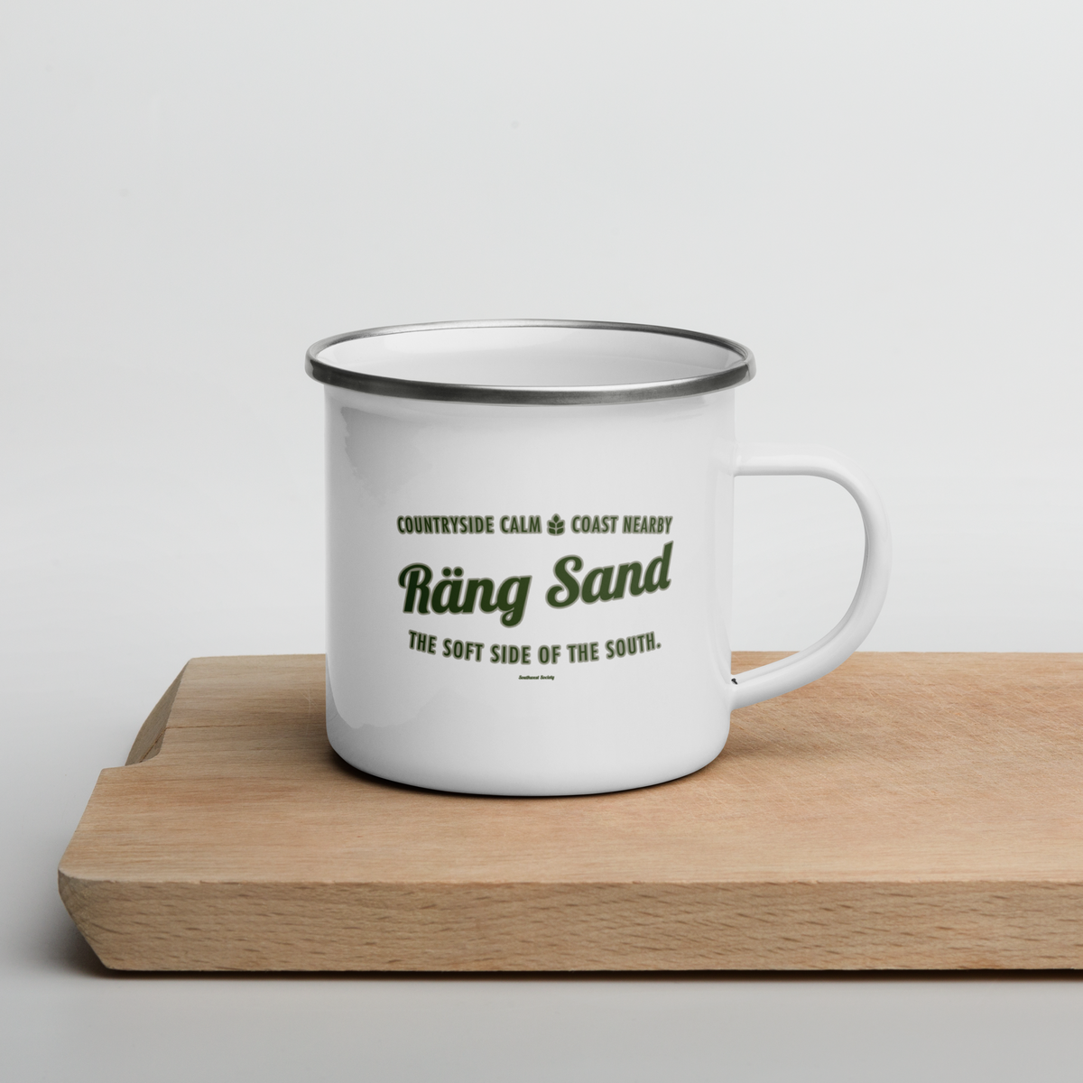 Emaljmugg Räng Sand emaljmugg från Byron Objects produktbild 5