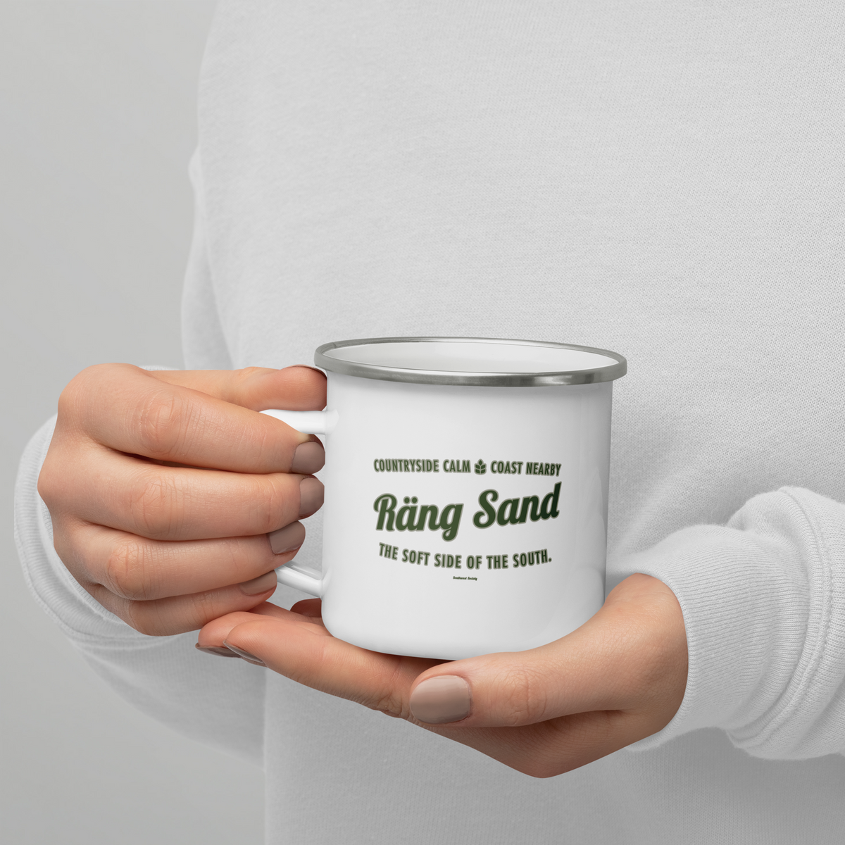 Emaljmugg Räng Sand emaljmugg från Byron Objects produktbild 7