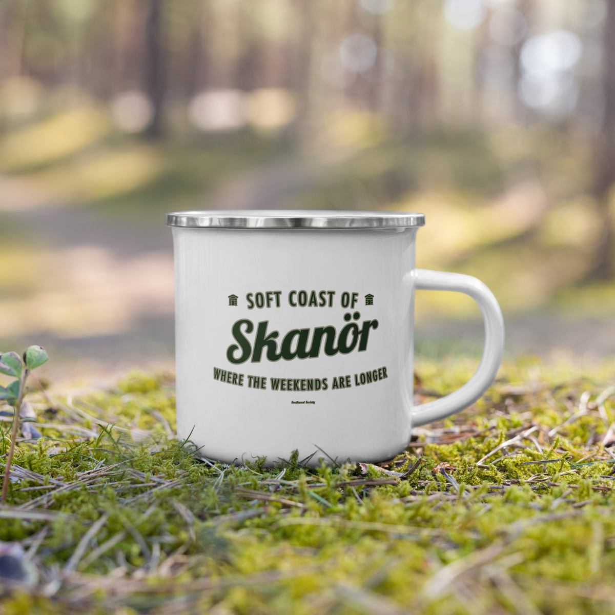 Emaljmugg – Skanör emaljmugg från Byron Objects produktbild 2