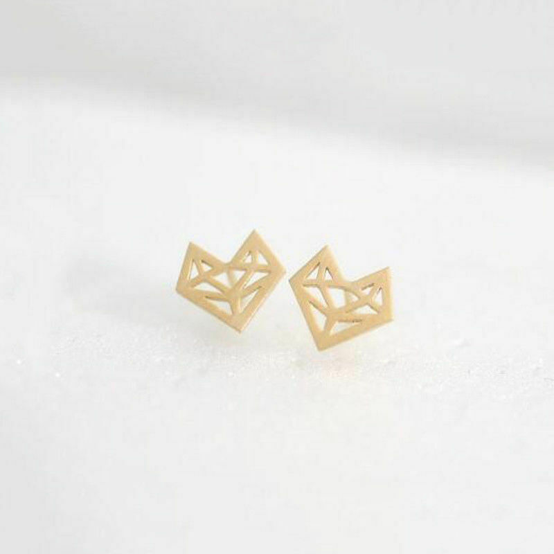 Angels golden fox earrings