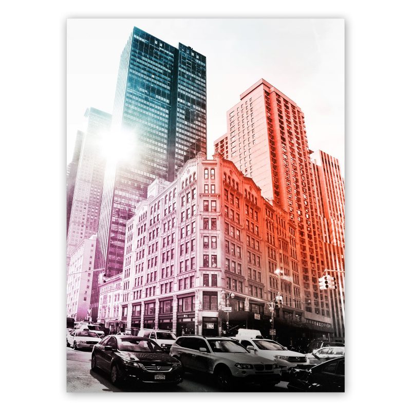 New York street (färg) - Studio Caro-lines