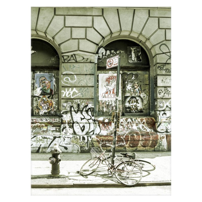 Graffiti och cyklar - Studio Caro-lines