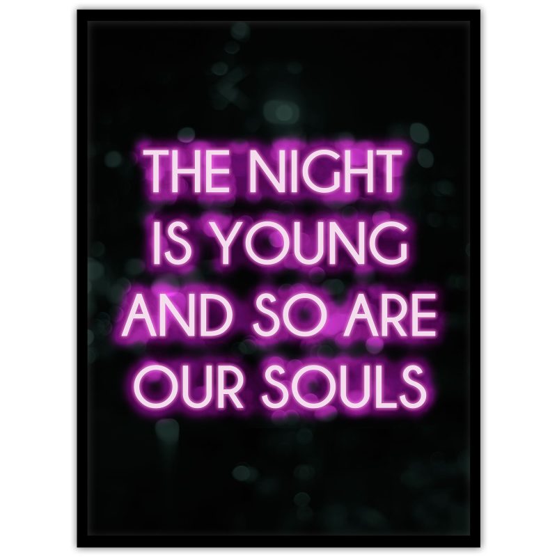 Neon: The night is young - Studio Caro-lines