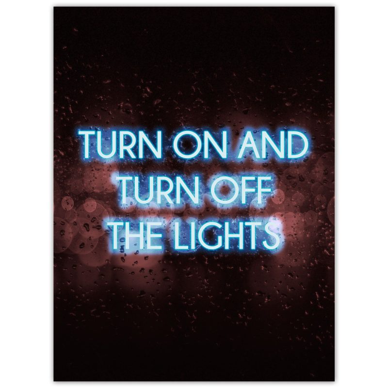 Neon: turn on the lights - Studio Caro-lines