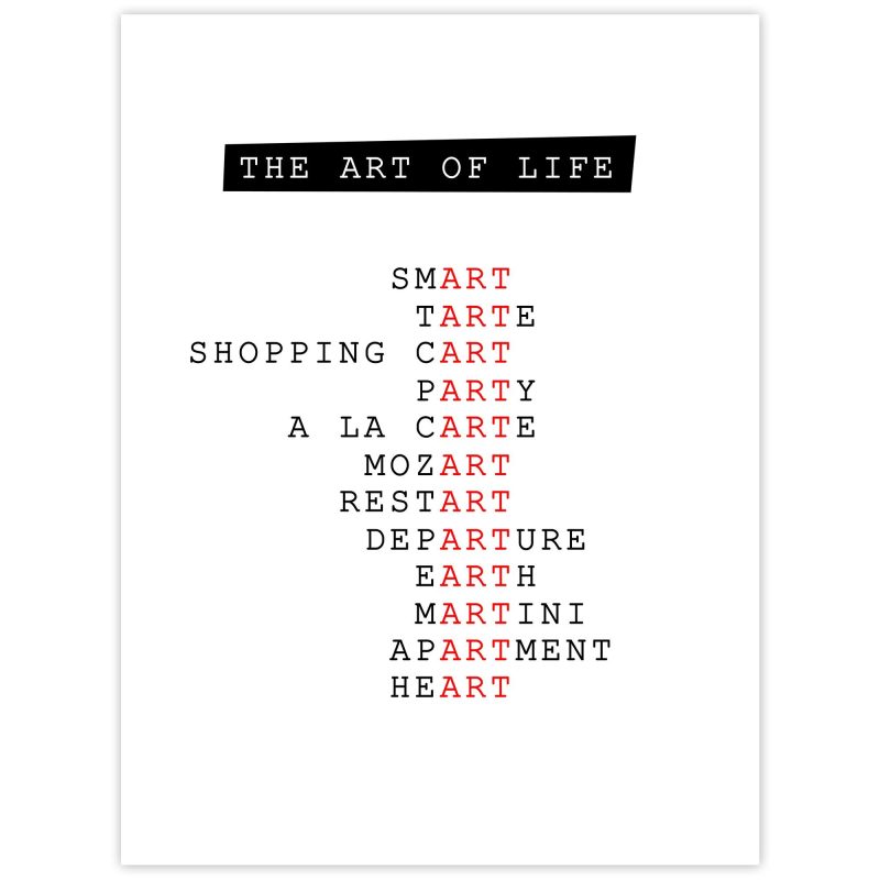 The art of life - Studio Caro-lines
