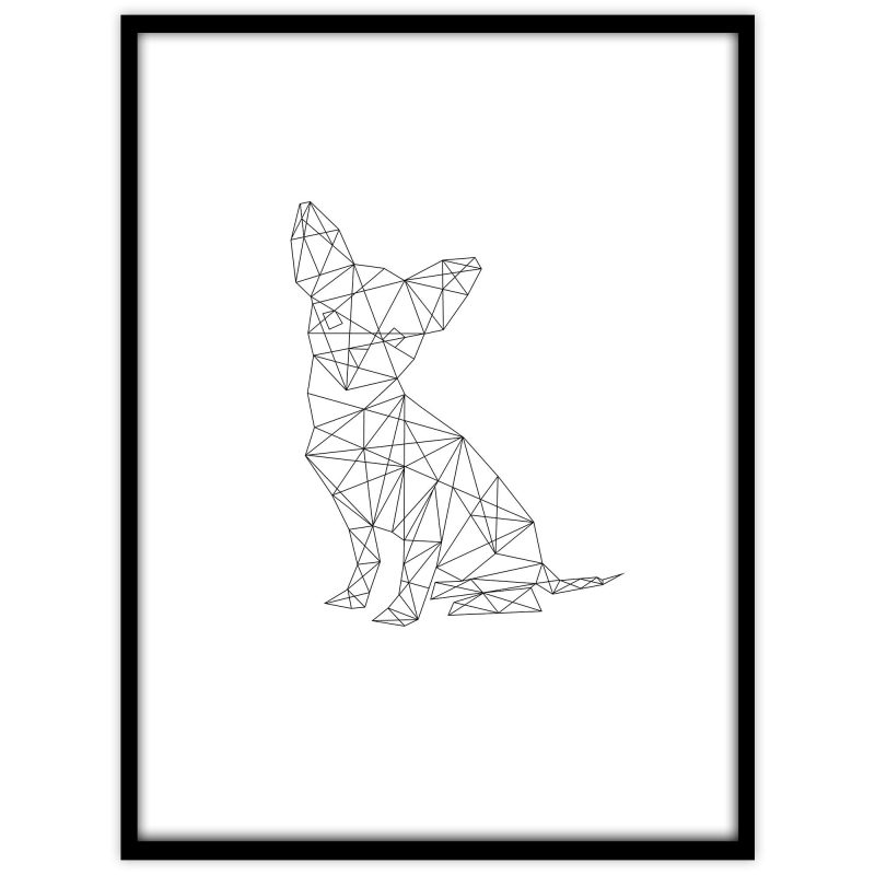 Chihuahua - vit - Studio Caro-lines